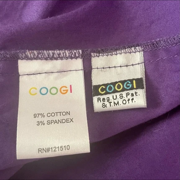 Coogi Purple Snap Front Rhinestone Embellished Belted Shirt Dress sz 1X NEW - Picture 12 of 12